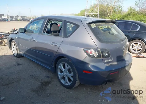 2008 Mazda Mazda3 S Sport из США, поврежденный, VIN JM1BK343281145961